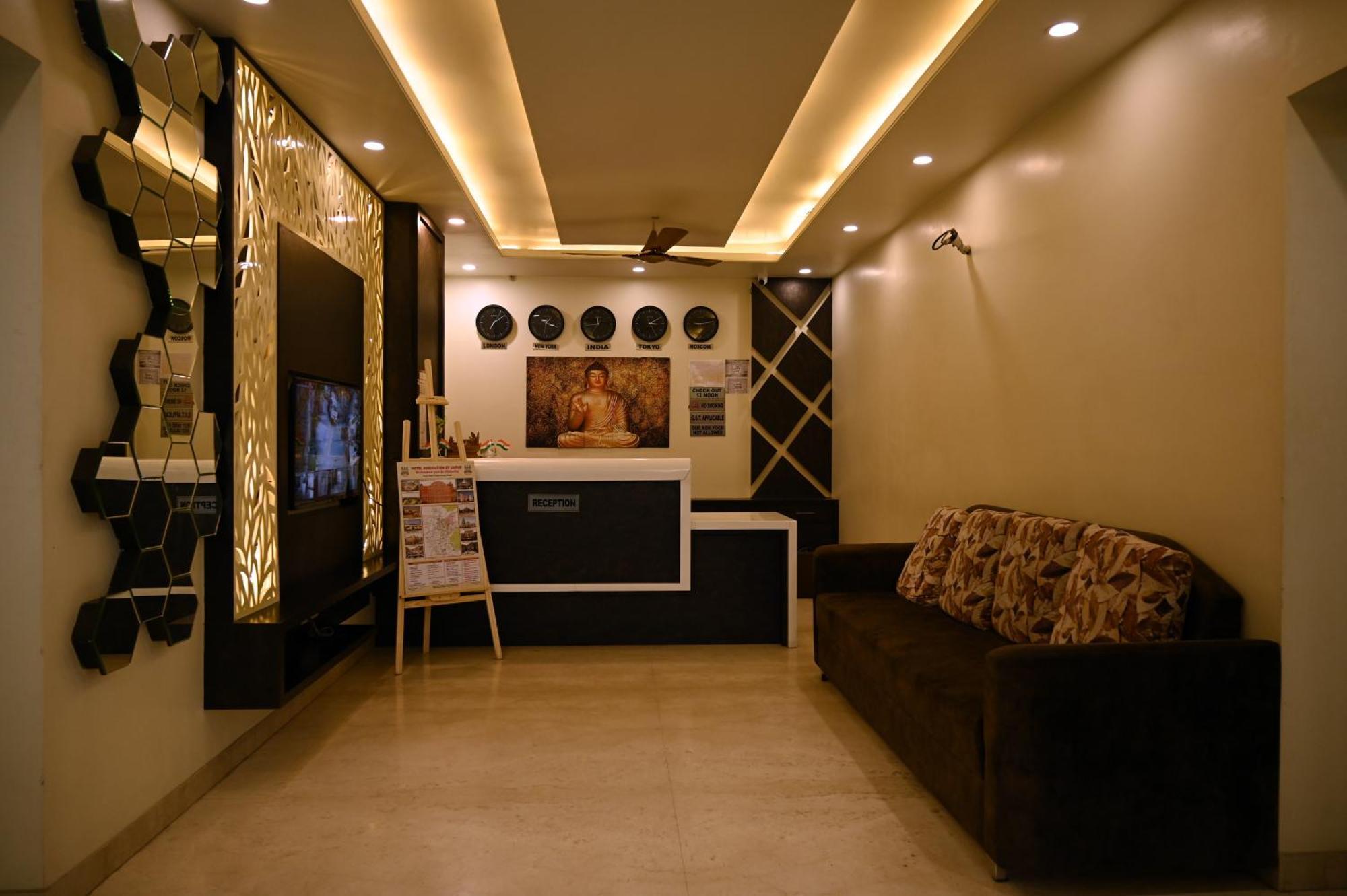 Hotel Pulse Inn Near Railway Station Jaipur Extérieur photo