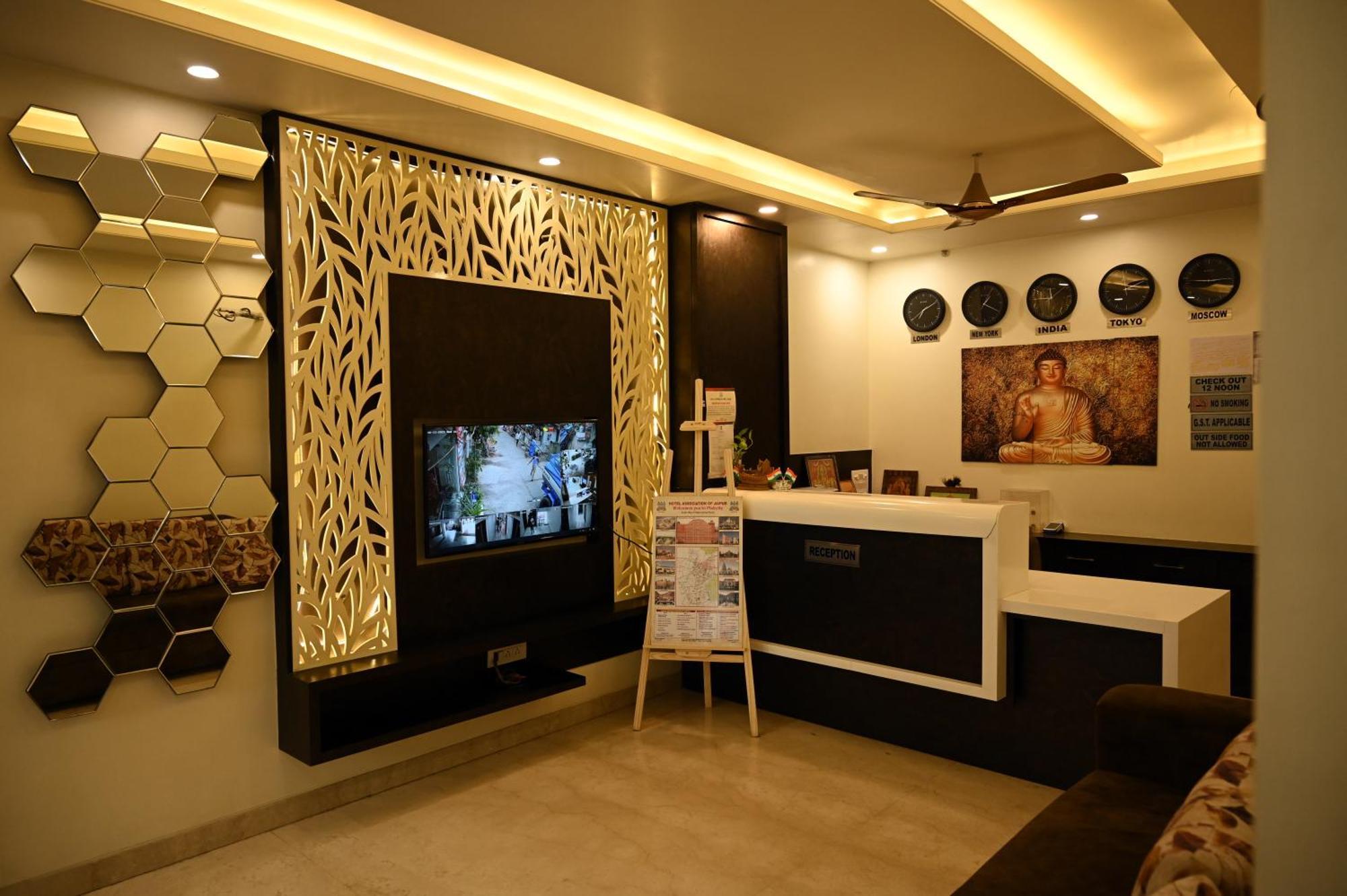 Hotel Pulse Inn Near Railway Station Jaipur Extérieur photo